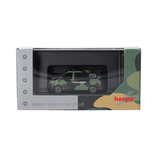 Herpa 700917 , Volkswagen VW T6.1 Bus Żandarmeria Wojskowa Bundeswehr 1:87